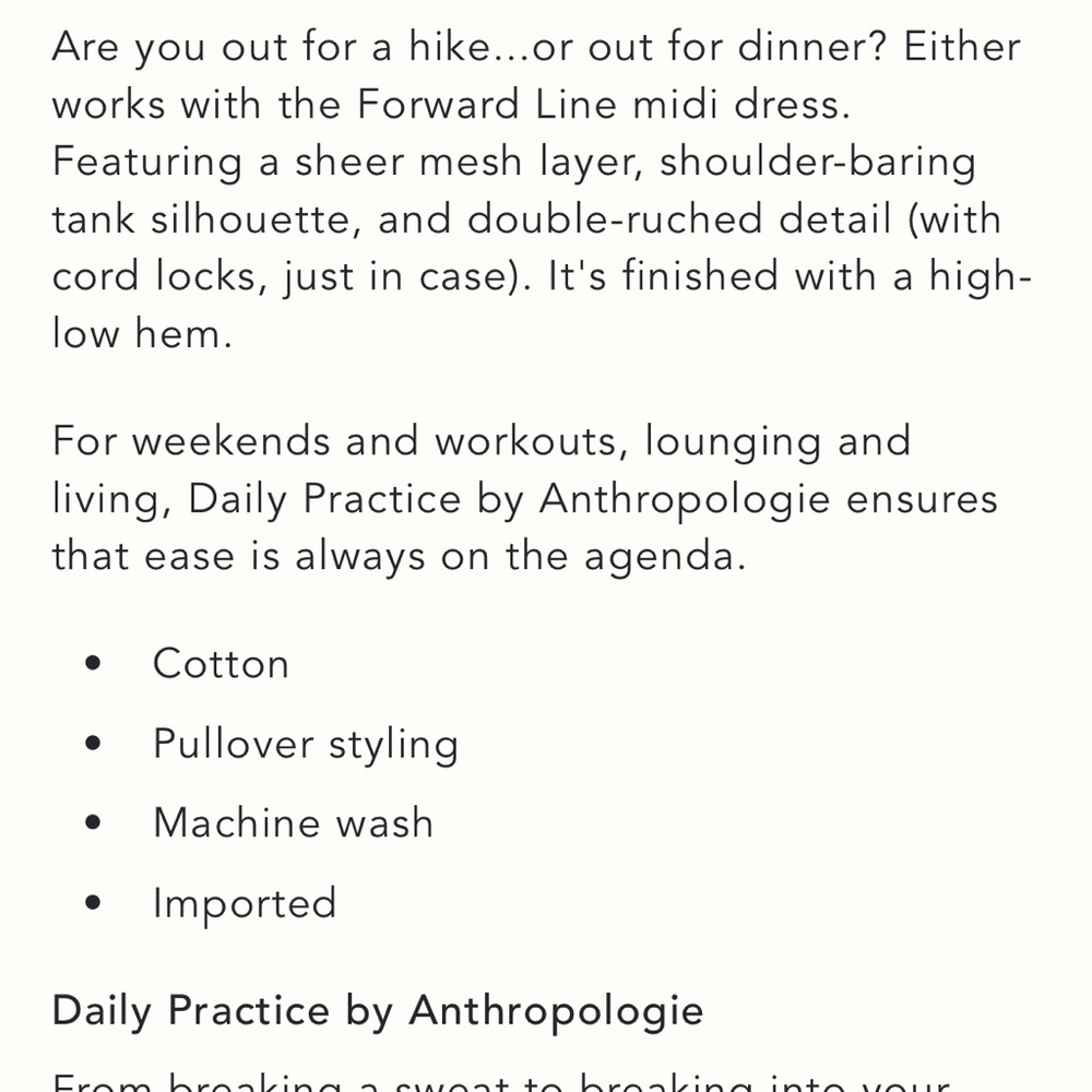 Anthropologie 1X Forward Line Black Mesh Tank Maxi Dress EUC - Picture 3 of 11